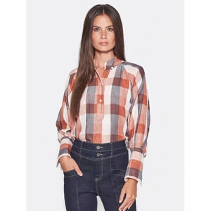 Joie Cider Dia Plaid Top